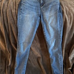 American Eagle Outfitters Dark Blue Skinny Jeans